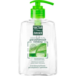 Гель для интимной гигиены Чистая линия, 250 мл