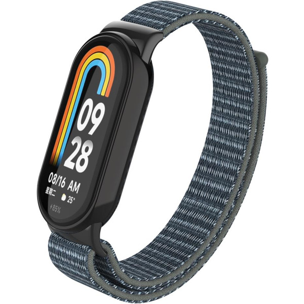 Ремешок Bingo Nylon для Xiaomi Mi Band 8 Серый