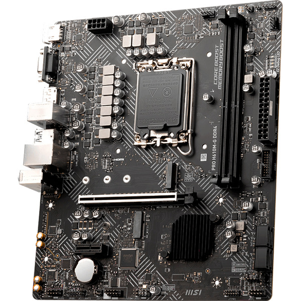 Материнская плата MSI PRO H610M-G DDR4