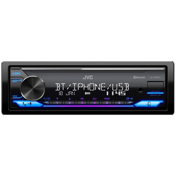 USB-магнитола JVC KD-X482BT