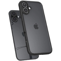 Чехол для телефона Spigen Ultra Hybrid для iPhone 16 ACS08201 (Matte Black)