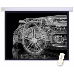 Проекционный экран CACTUS Motoscreen CS-PSM-150x150