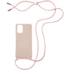 Бампер Bingo Lanyard для Samsung Galaxy A03s (персиковый)