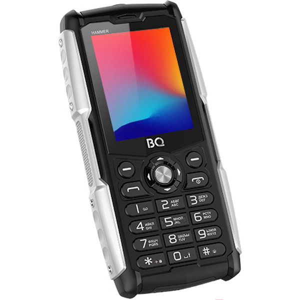 Мобильный телефон BQ BQ-2449 Hammer (черный)