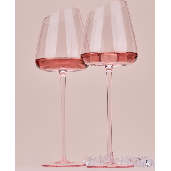 Набор бокалов для вина Makkua MR500 Wine series Crystal Elegance Rose