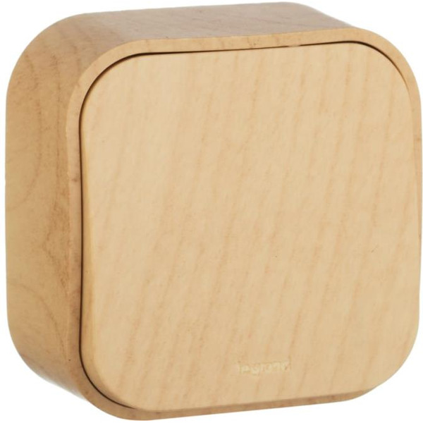 Выключатель Legrand Quteo 782260 (дерево)
