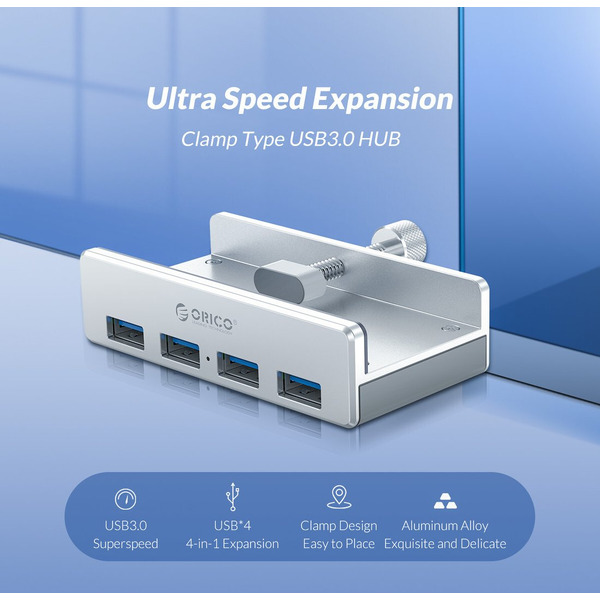 USB-хаб Orico MH4PU-SV-BP