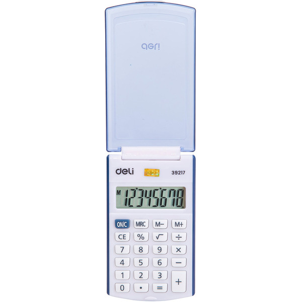 Калькулятор Deli E39217/BLUE
