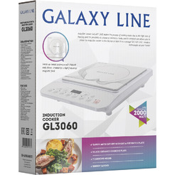 Настольная плита Galaxy GL3060 (белый)