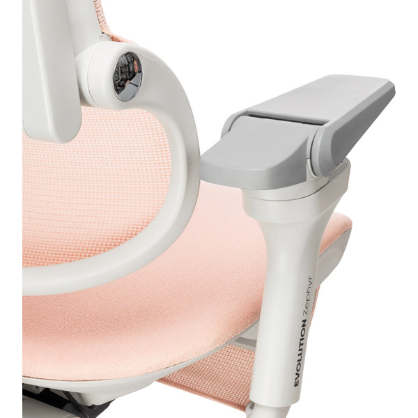 Кресло компьютерное EVOLUTION Zephyr FABRIC Pink