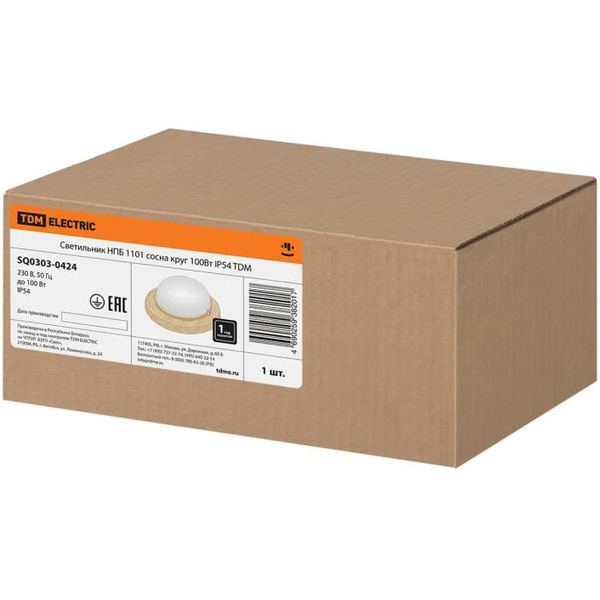 Светильник TDM НПБ1101 (сосна)