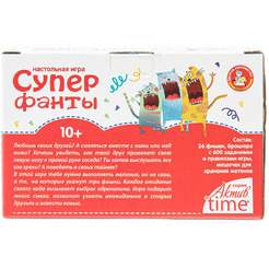 Настольная игра Десятое королевство Актив time. Супер фанты 04307