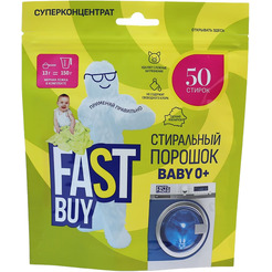 Стиральный порошок FastBuy Pure Baby 0+ суперконцентрат (650 г)