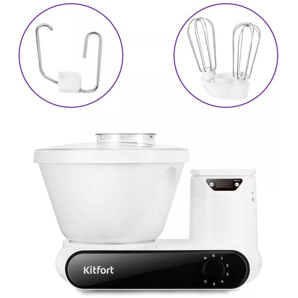 Кухонная машина 2 в 1 Kitfort КТ-3478