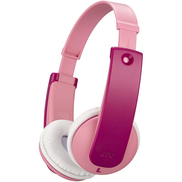 Детские наушники JVC HA-KD10W-P-E (розовый)