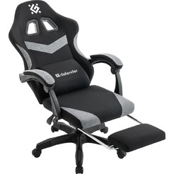 Игровое кресло Defender Runa Pro (черный/серый)