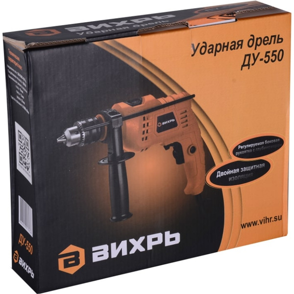 Дрель Вихрь ДУ-550 (72/8/1)