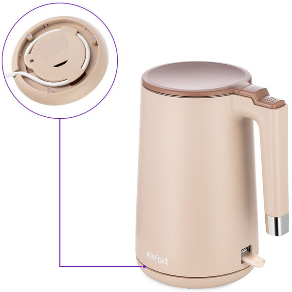 Электрический чайник Kitfort КТ-6662-1