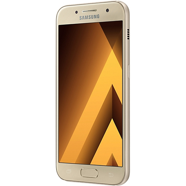 Смартфон SAMSUNG Galaxy A3 2017 золотой (SM-A320FZDDSER)