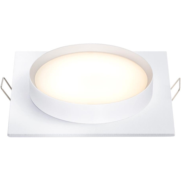 Светильник встраиваемый TRUENERGY NOVA 21262 белый квадрат