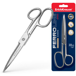 Ножницы канцелярские Erich Krause Ferro 18 см 14852