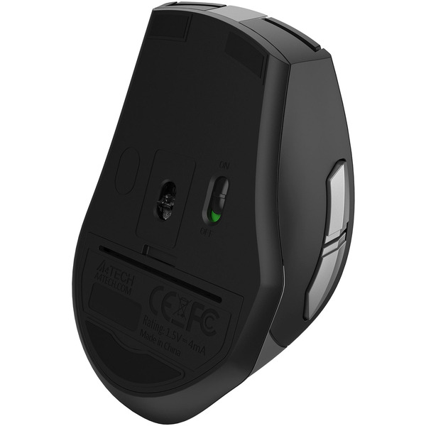 Мышь A4Tech Fstyler FG35S (черный/серебристый)