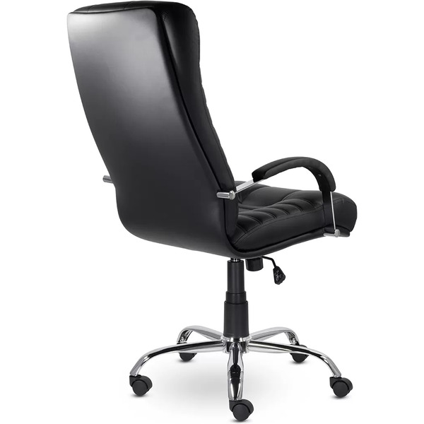 Кресло офисное UTFC Атлант В хром МБ Z11 (черный)