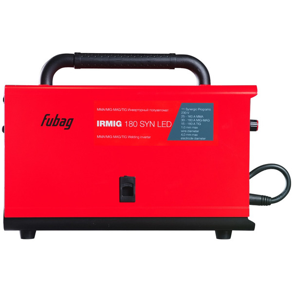 Сварочный инвертор Fubag IRMIG 180 SYN LED 646403
