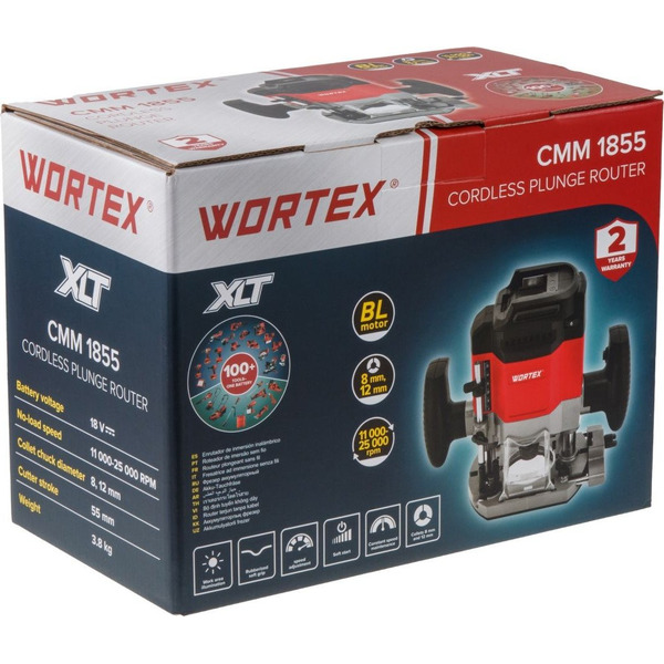 Фрезер Wortex CMM 1855 XLT Solo 2322195 (без АКБ и ЗУ)