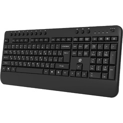 Клавиатура Оклик K257W (черный)