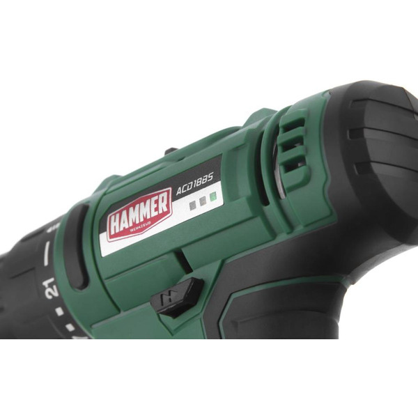 Дрель-шуруповерт Hammer ACD18BS (с 2-мя АКБ, кейс)