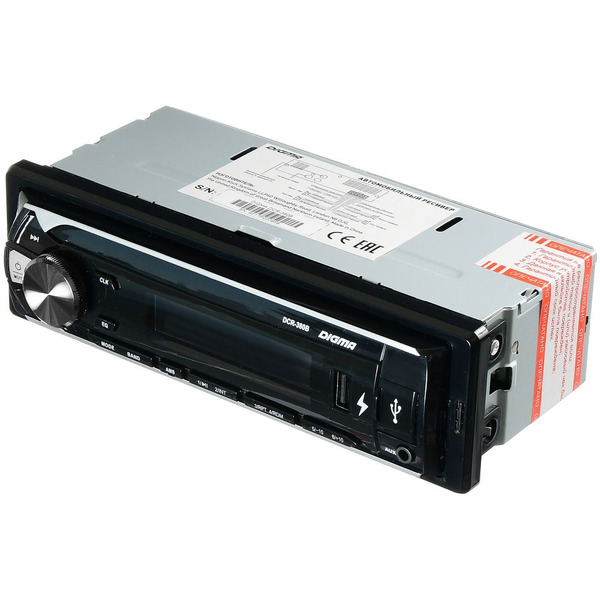 Автомагнитола Digma DCR-380B