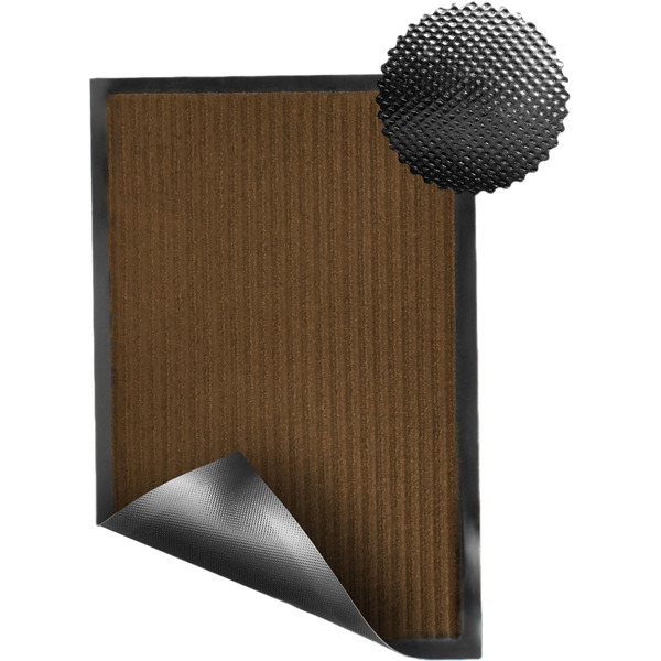 Придверный коврик Sundays Home Ребристый 50x80см 92226 (коричневый)