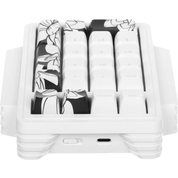 Клавиатура Дарк Проджект KD87A+Numpad (белый)