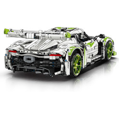 Игрушка конструктор MOYU Koenigsegg Jesko MY88023 (с пультом дистанционного управления и набором электродвигателей)