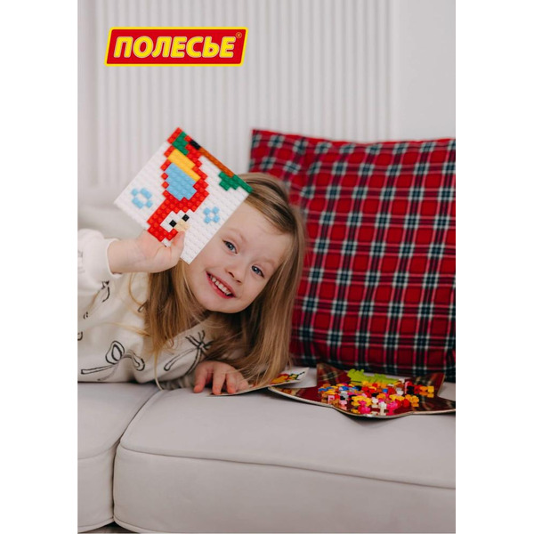 Конструктор Полесье Классик 67521 Мозаика №10 (птицы)
