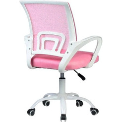 Кресло офисное King Style AT-22-2 Onta LT White (розовый)