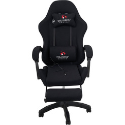 Вибромассажное кресло Calviano 1584 (черная ткань)