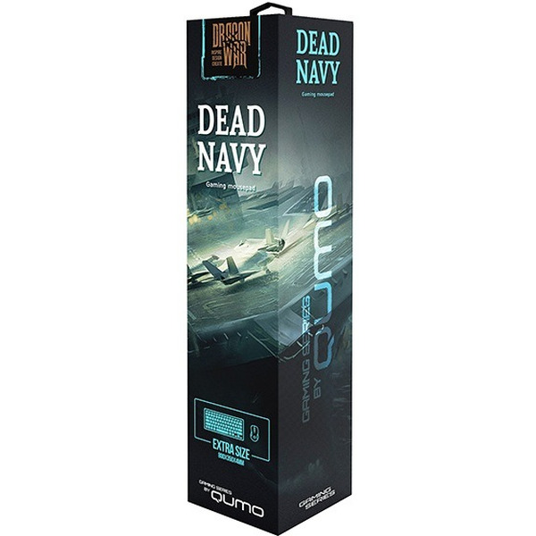 Коврик для мыши QUMO Dragon War Dead Navy