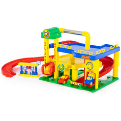 Гараж Полесье №1 с автомобилями 37824  (в коробке)