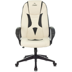 Кресло игровое Zombie 8 (1583543) белый/черный