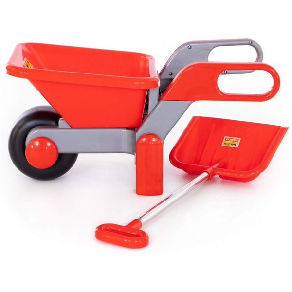 Игровой набор Полесье №446 (тачка+лопата)