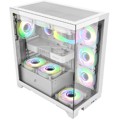 Корпус 1stPlayer Mi8 MI8-WH-3FC7R-W-1FC7-W (белый)