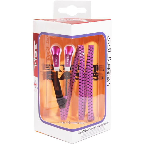 Наушники VIBE Slick Zip Puprle V2