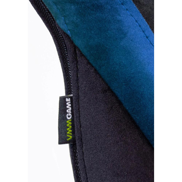 Игровое компьютерное кресло VMMGame Unit Velour Upgrade XD-A-VRBKBE-B23 (черный/синий)