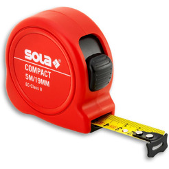 Рулетка SOLA Compact CO 5м/19мм (50500501)