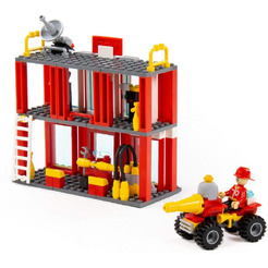 Конструктор Полесье 81896 Город. Пожарная часть