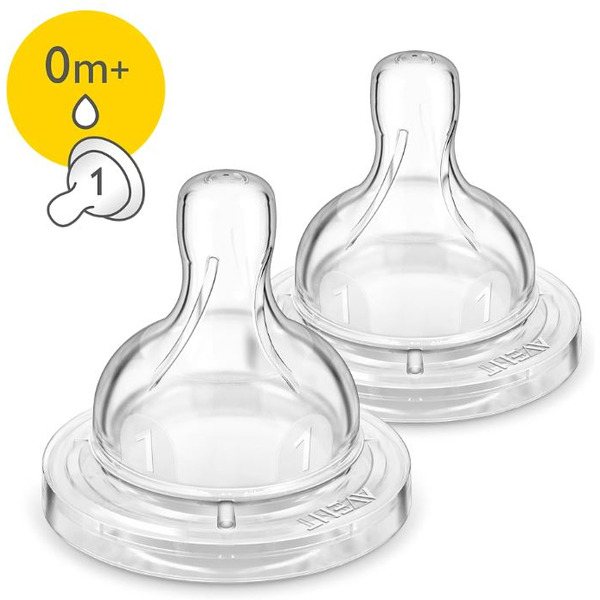 Соска для бутылочки Philips AVENT Classic+ SCF631/27 (2 шт)