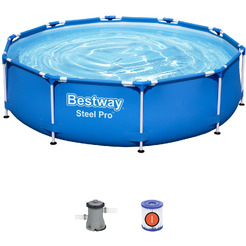 Каркасный бассейн Bestway Steel Pro 56679 (305x76) с фильтр-насосом