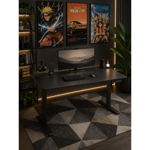 Стол с регулировкой высоты Zone51 e-Platform 140 Black Z51-DSK-EPL-BK4